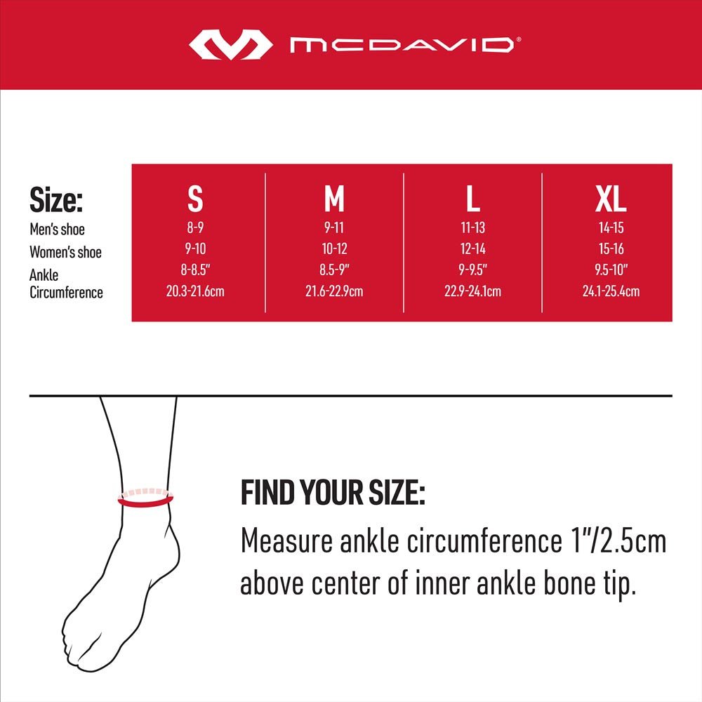 McDavid Ankle Support Sleeve Elastic [511]