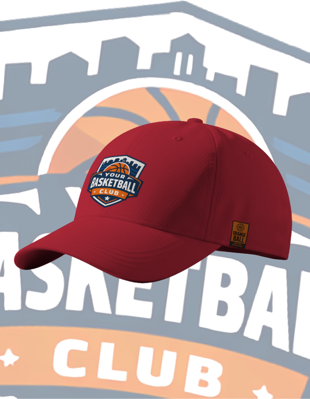 Basketball Baseball Cap | Classic Club Cap | ClubLine | OBUA