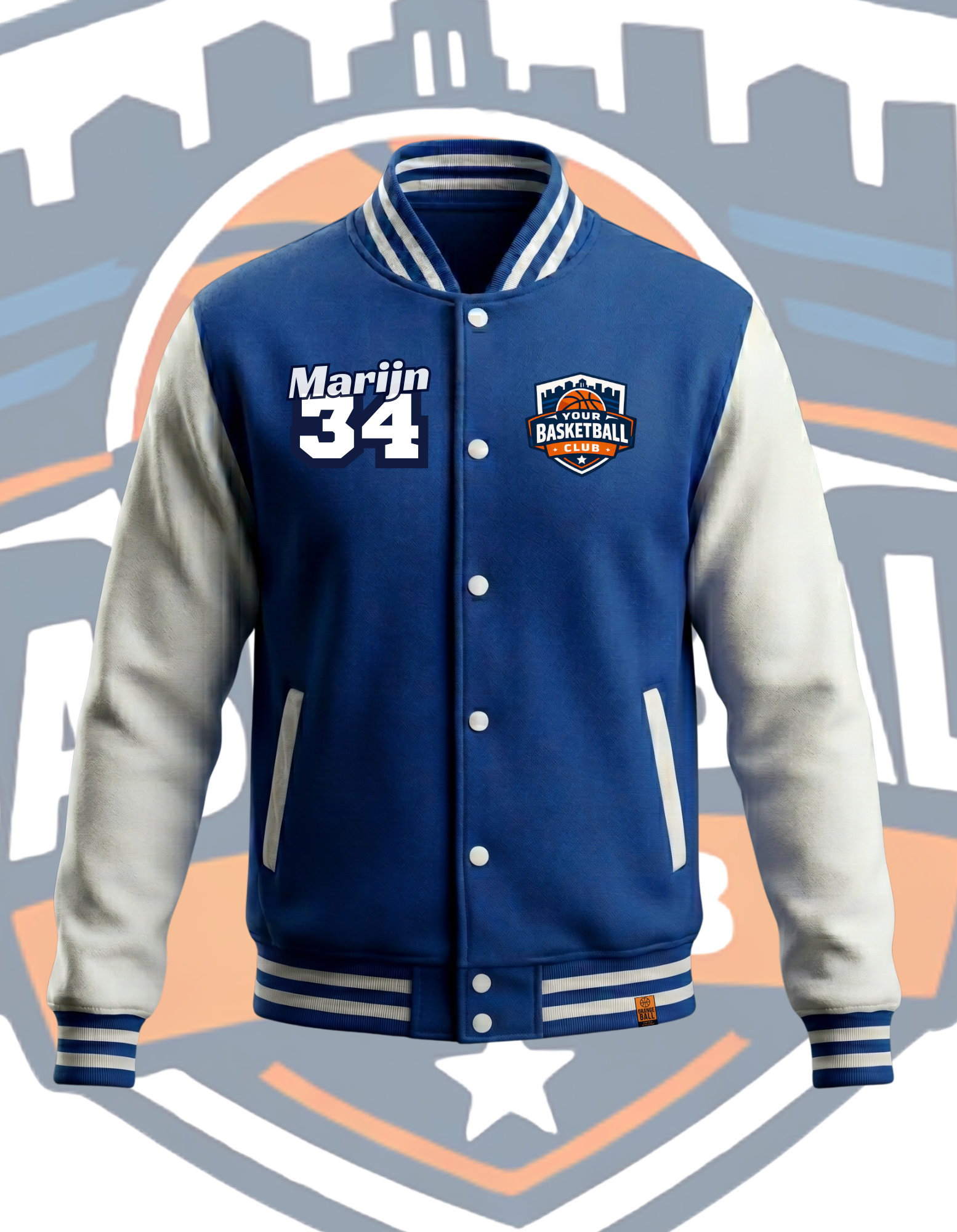 ClubLine College Jacket | Custom Basketball Team Jacket | Unisex