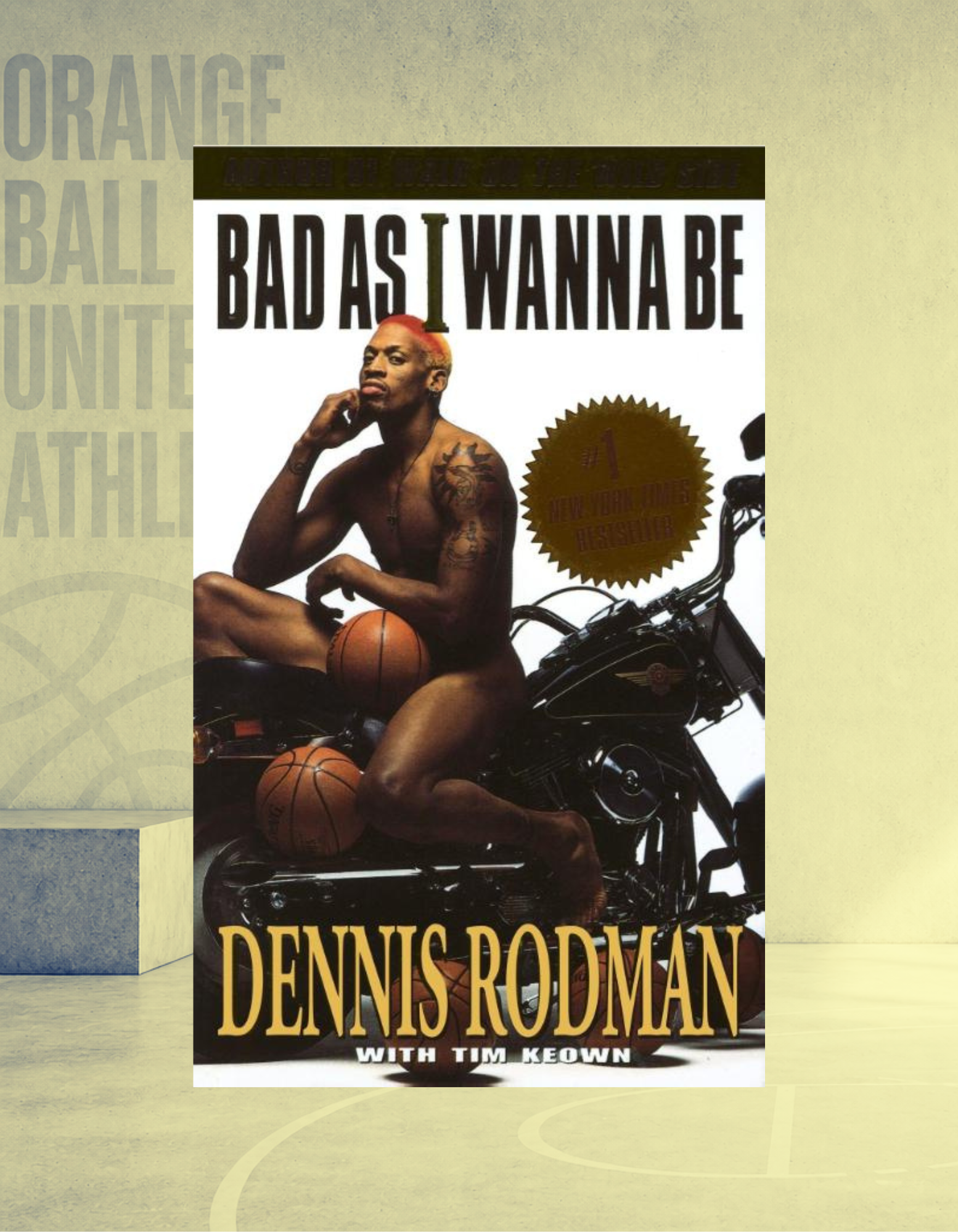 Bad as I Wanna Be | Dennis Rodman | NBA Memoir, Basketball Rebellion & Unfiltered Life Story (Paperback)