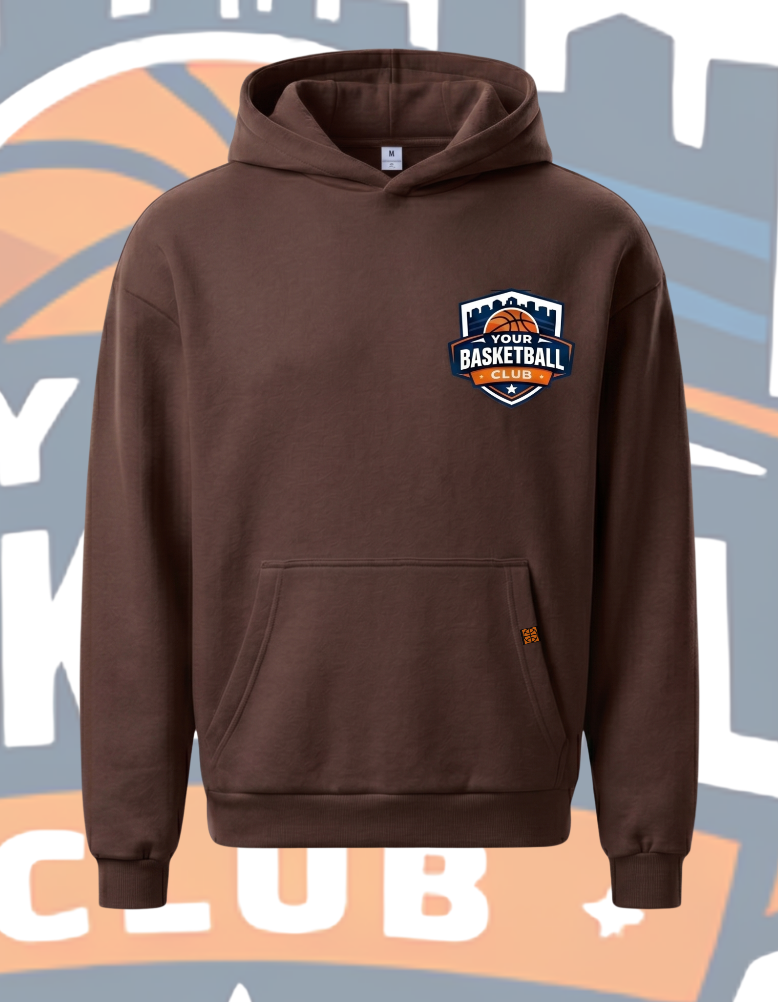 Men’s Oversized Basketball Hoodie | ClubLine