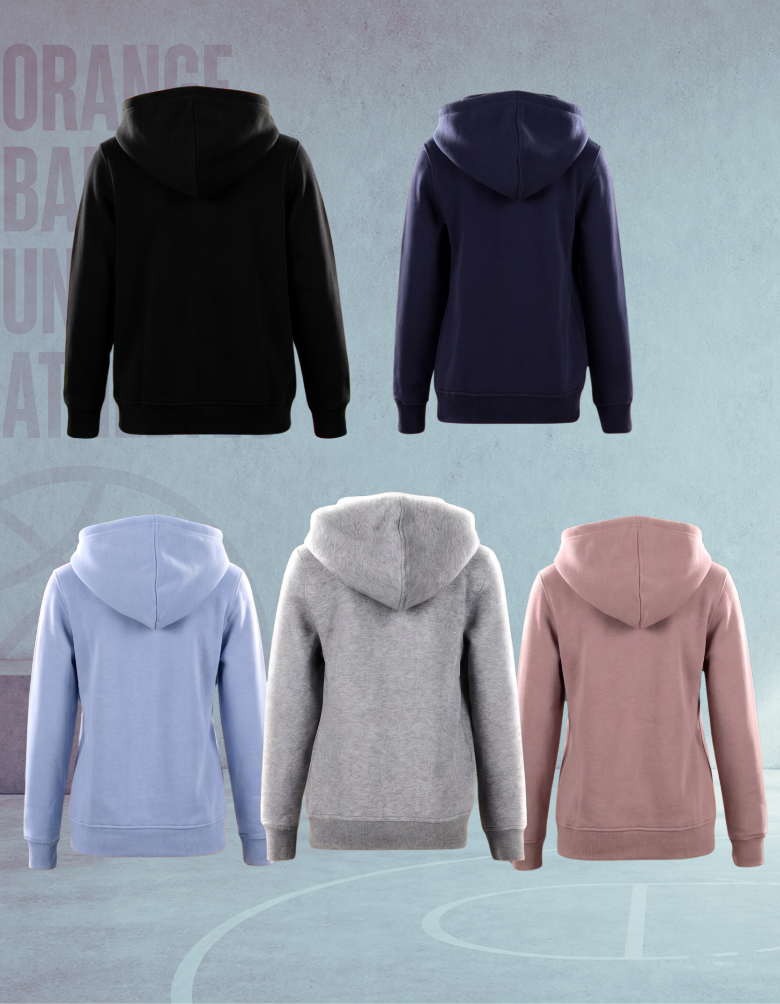 Kids Basketball Hoodie | Graffiti Ball