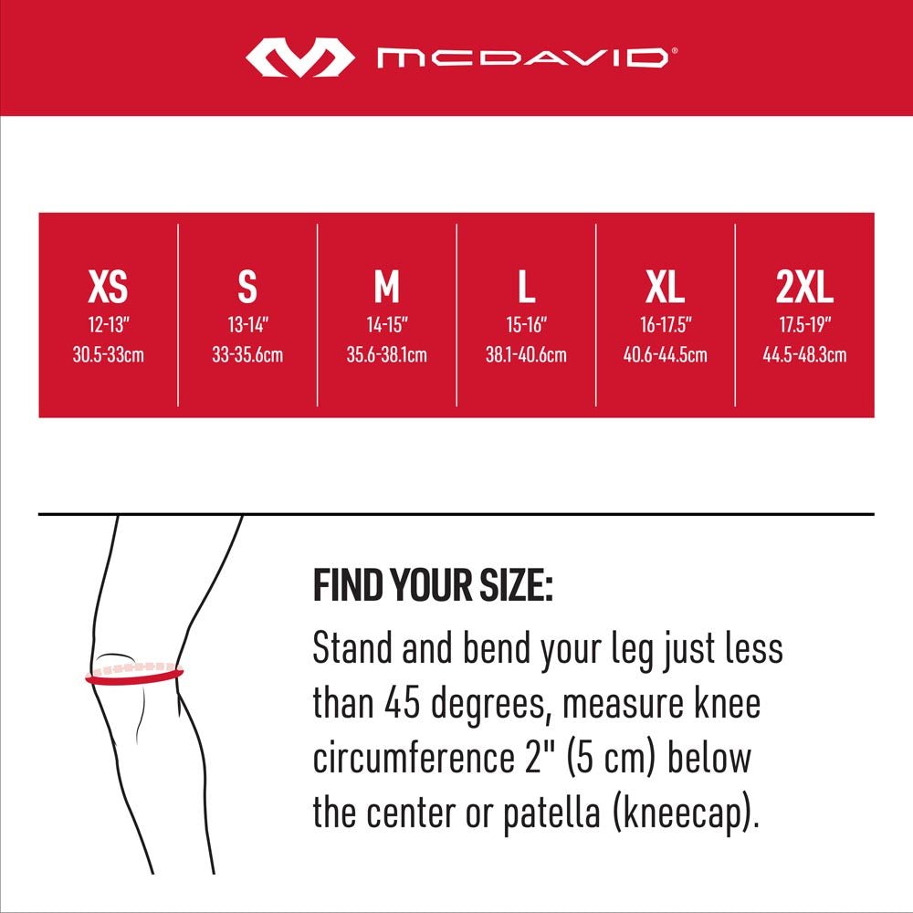 McDavid Knee Support Brace With Dual Disk Hinges [422]