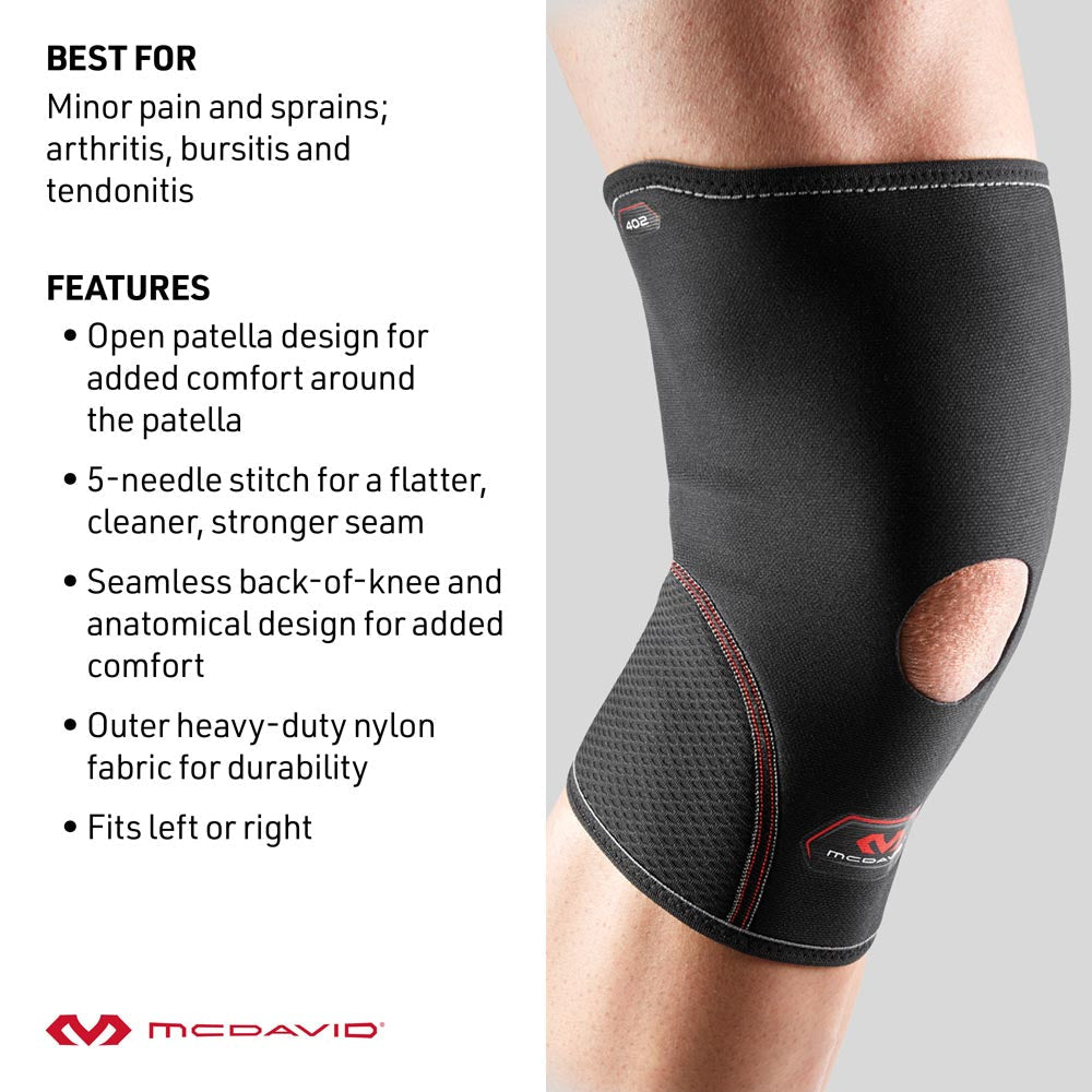 McDavid Knee Support Brace With Open Patella [402]