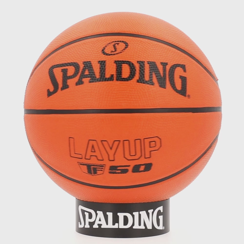 Spalding Layup TF-50 Rubber Indoor/Outdoor Basketball