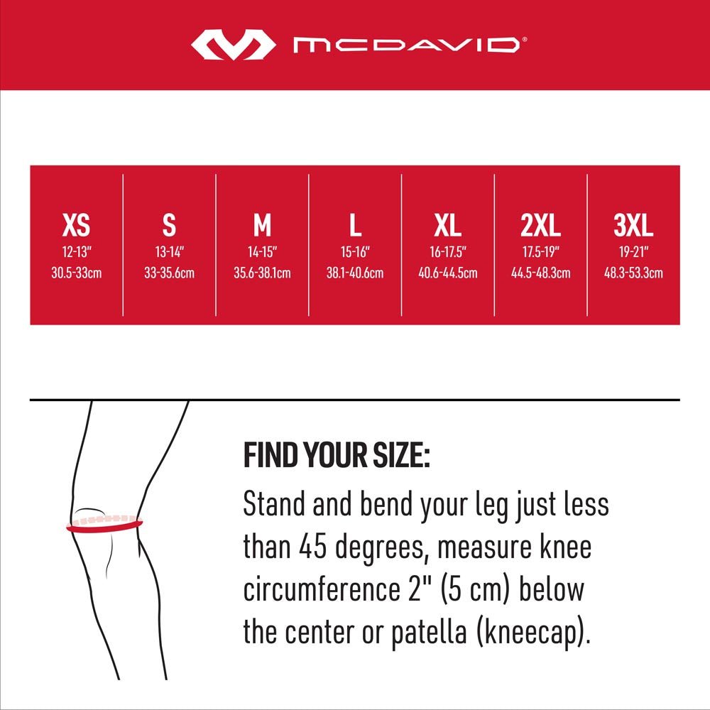 McDavid Knee Brace With Polycentric Hinges And Cross Straps [429X]