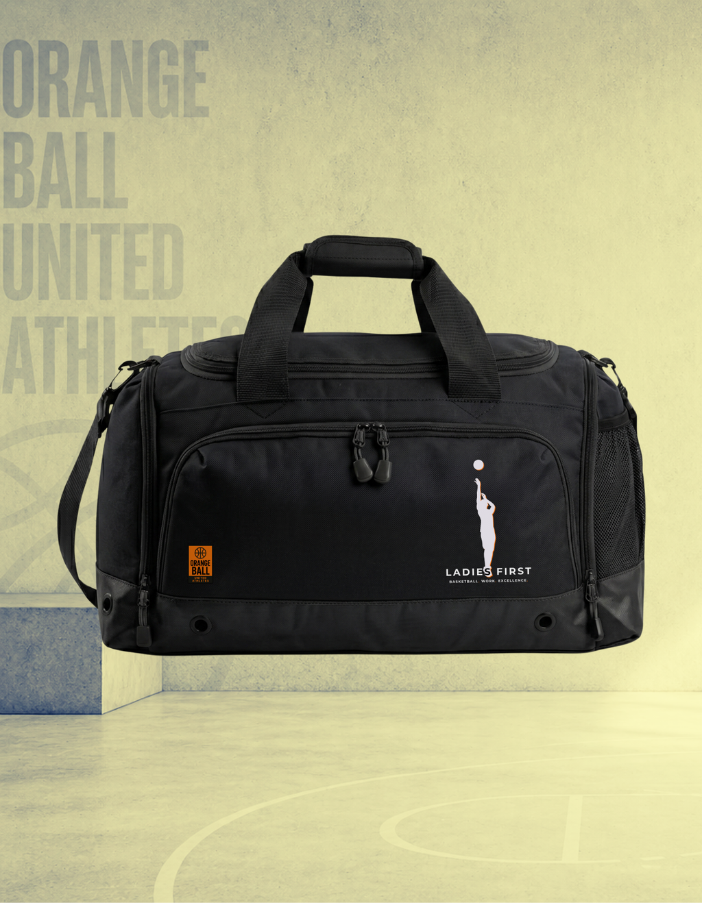 Women’s Basketball Sports Duffel Bag Medium (30L) | Ladies First | OBUA
