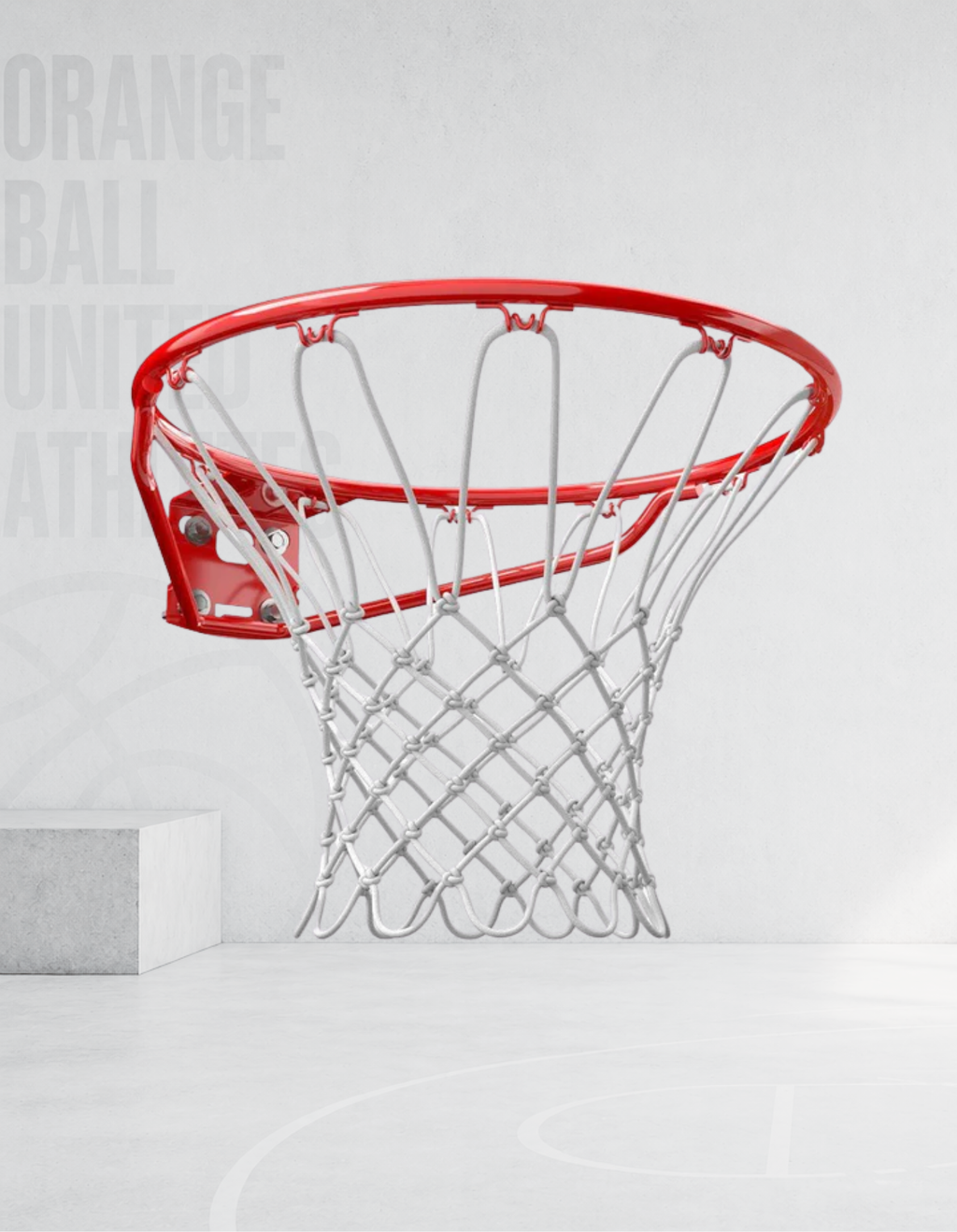 Spalding Standard Basketball Rim with Net | Indoor & Outdoor Basketball Hoop