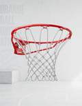 Spalding Standard Basketball Rim with Net | Indoor & Outdoor Basketball Hoop