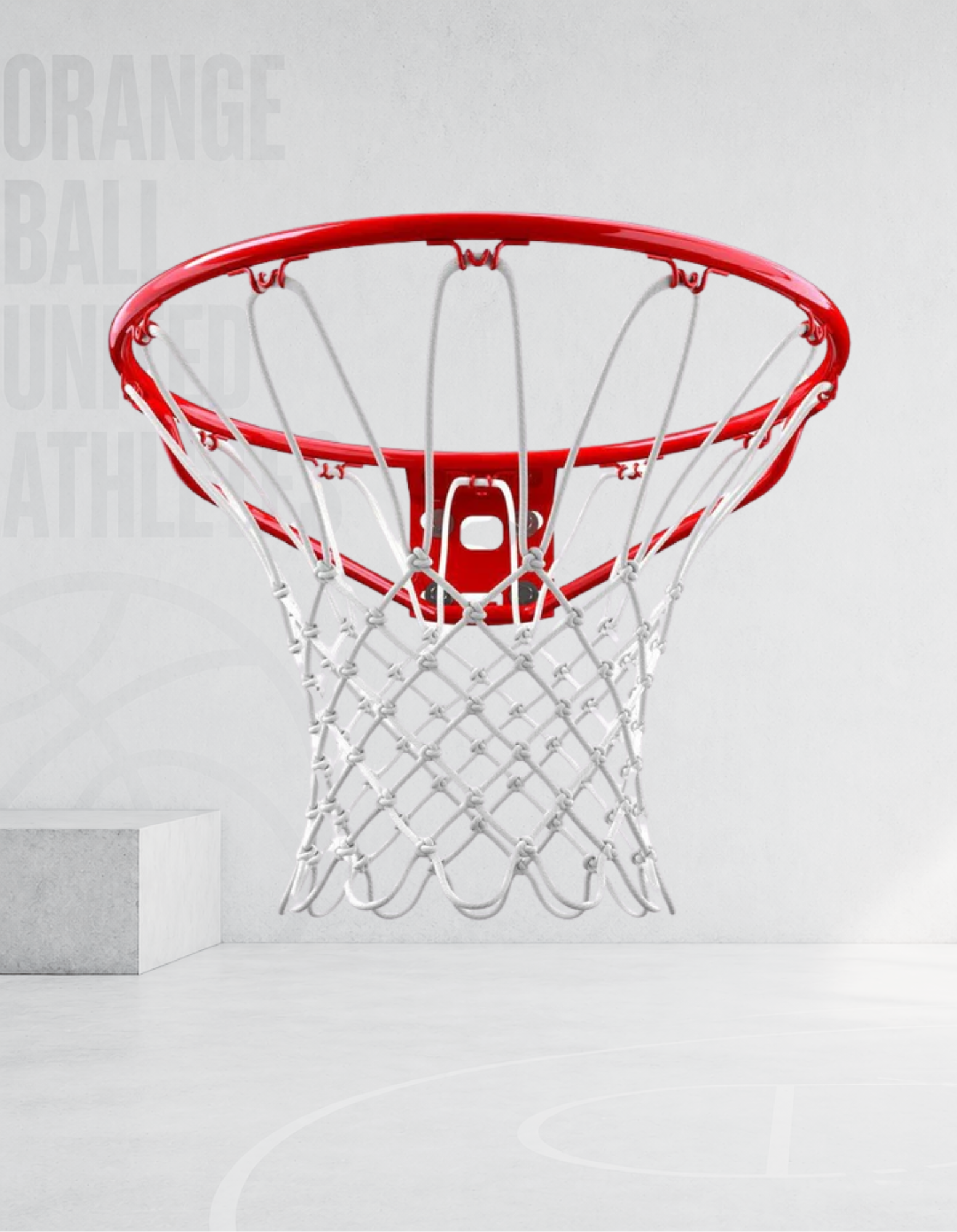 Spalding Standard Basketball Rim with Net | Indoor & Outdoor Basketball Hoop