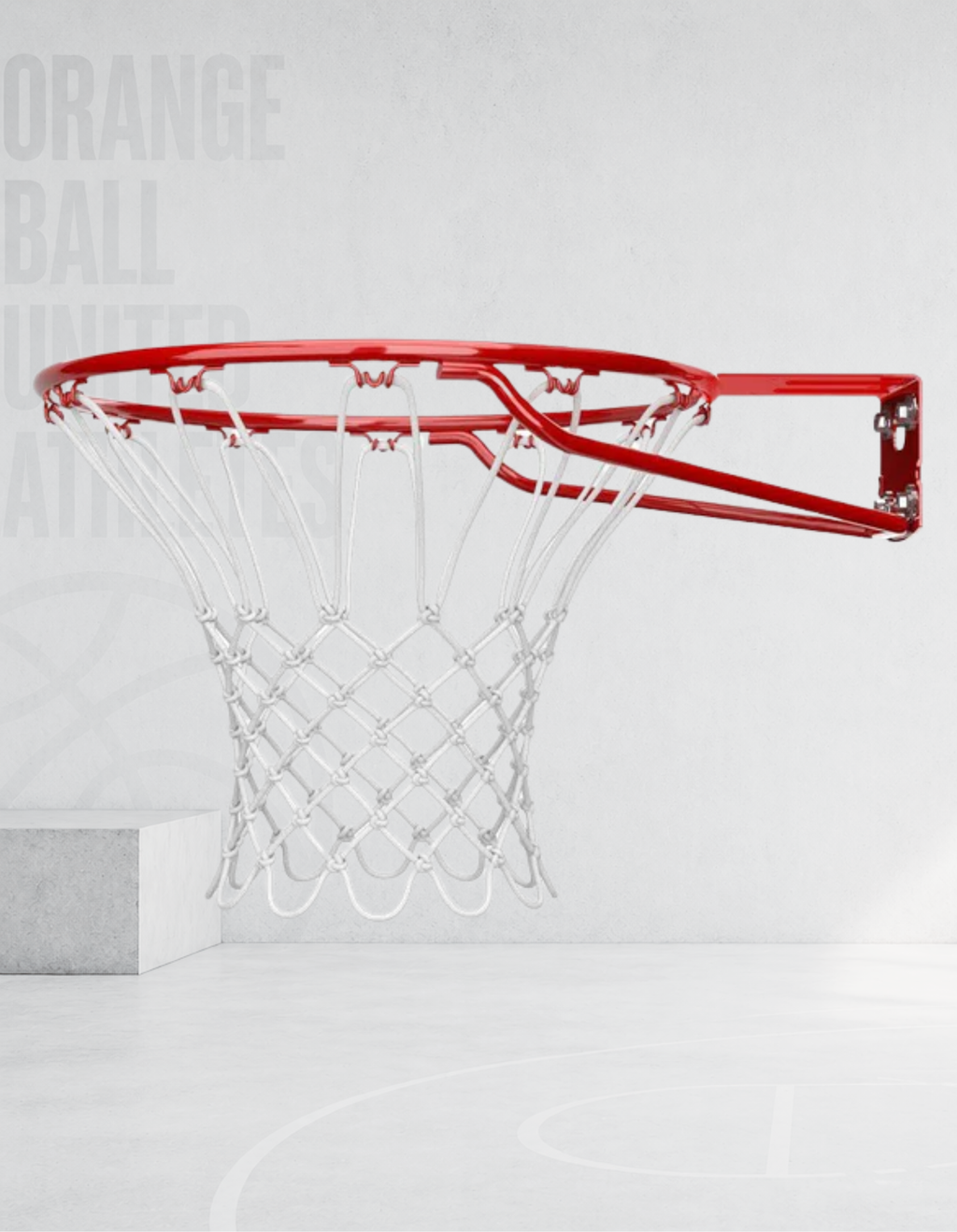 Spalding Standard Basketball Rim with Net | Indoor & Outdoor Basketball Hoop