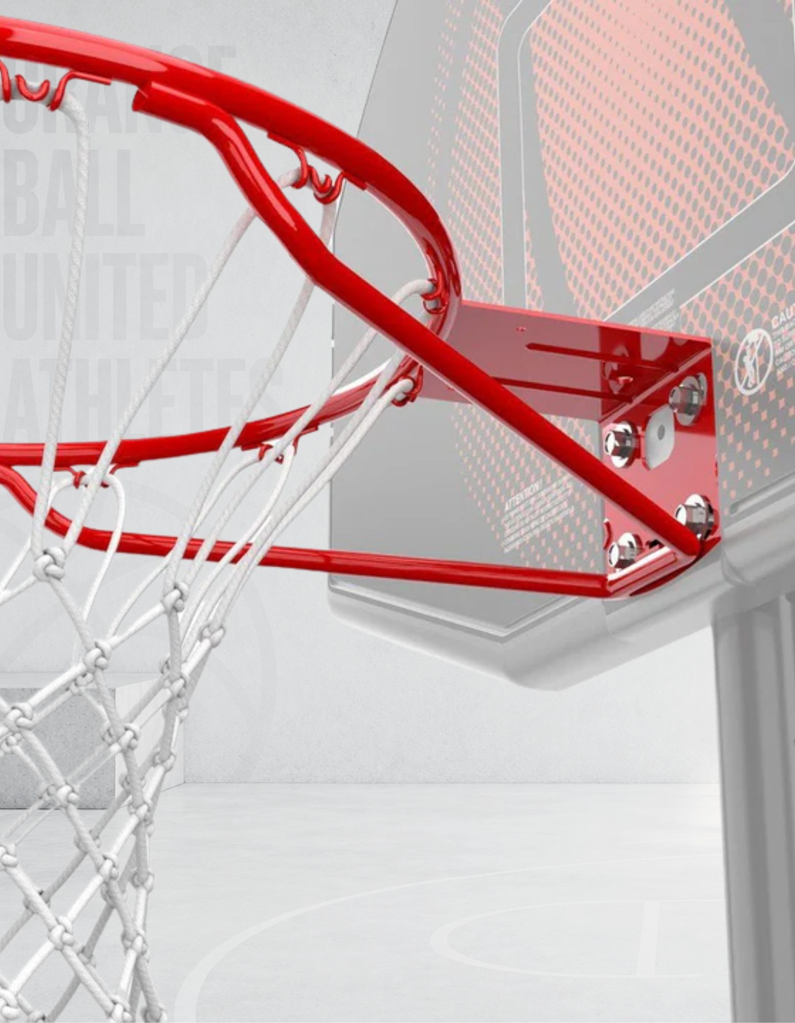 Spalding Standard Basketball Rim with Net | Indoor & Outdoor Basketball Hoop