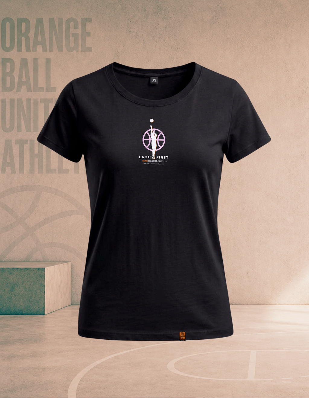 Women’s Basketball T-Shirt | LadiesFirst v.3 | Sorona® Blend