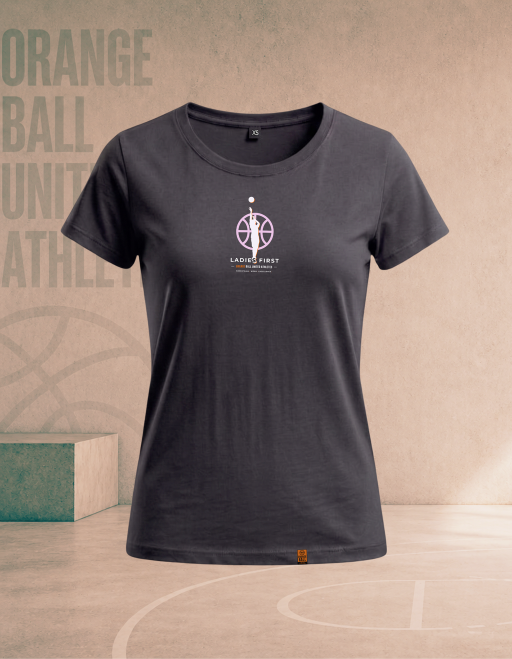 Women’s Basketball T-Shirt | LadiesFirst v.3 | Sorona® Blend
