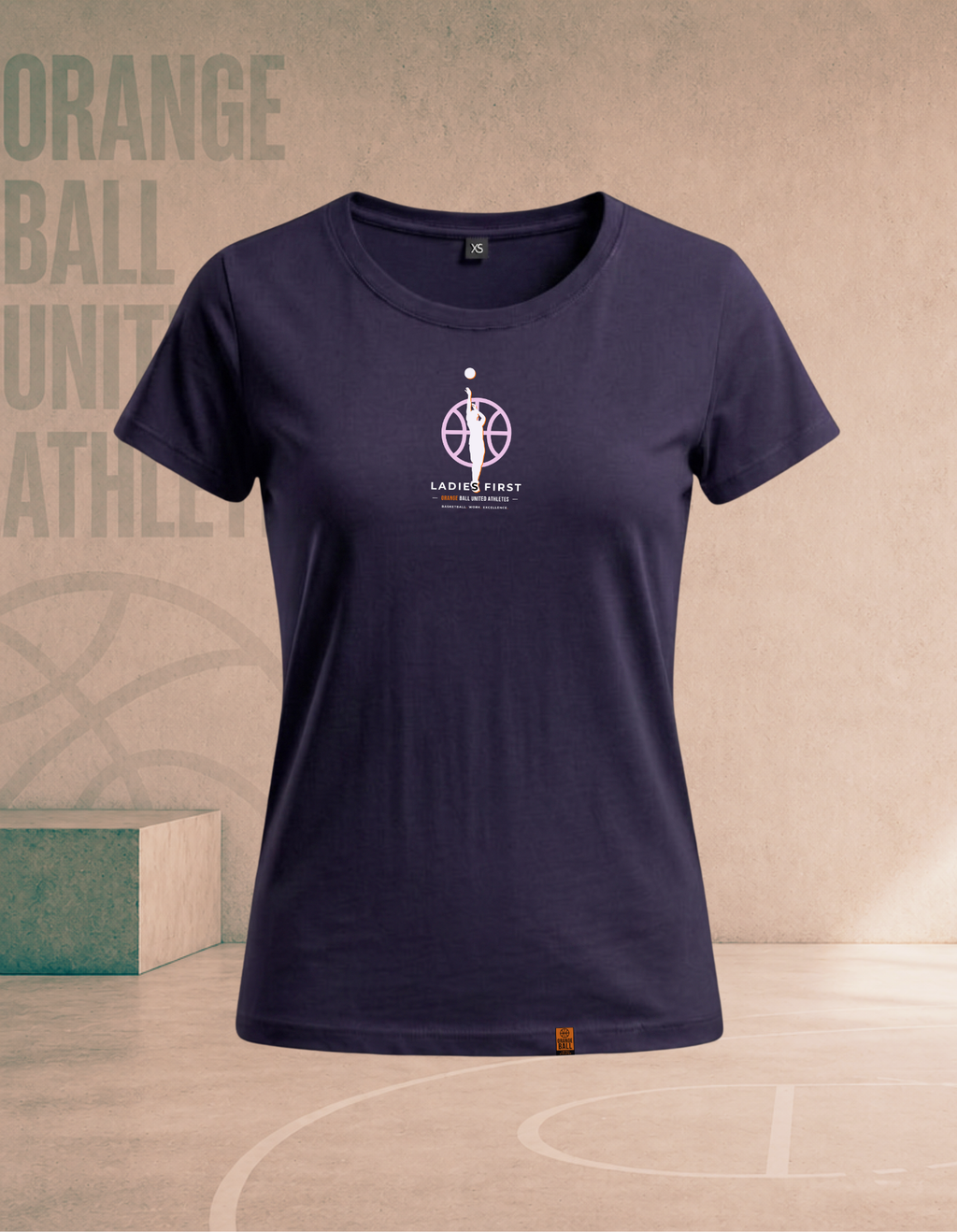 Women’s Basketball T-Shirt | LadiesFirst v.3 | Sorona® Blend