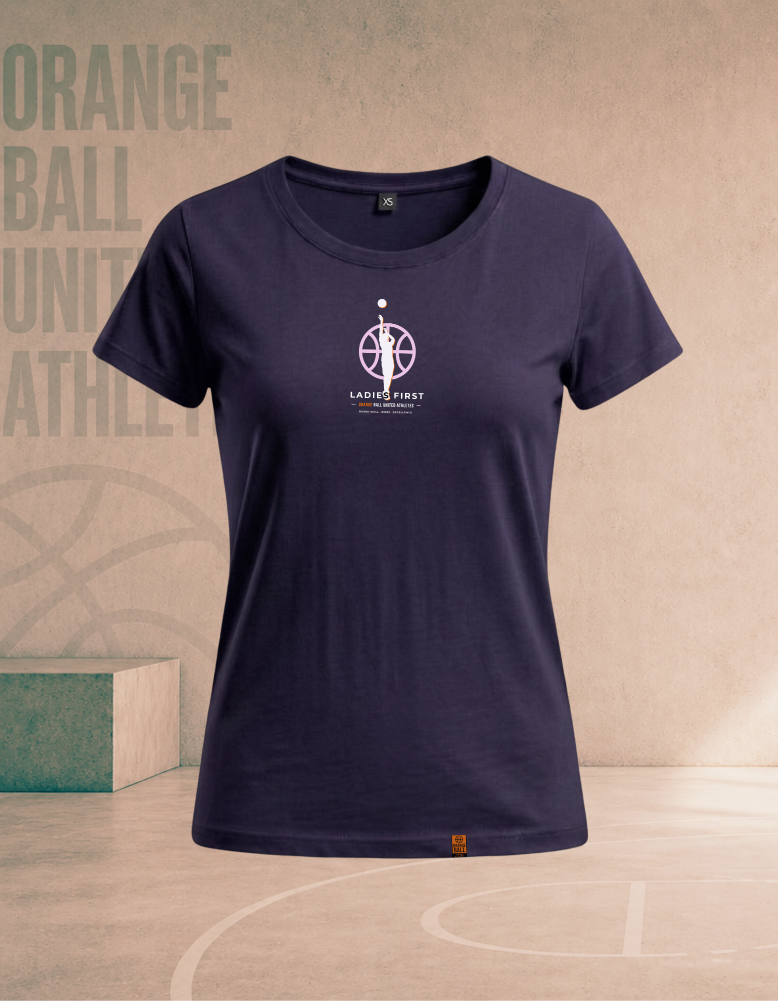 Women’s Basketball T-Shirt | LadiesFirst v.3 | Sorona® Blend