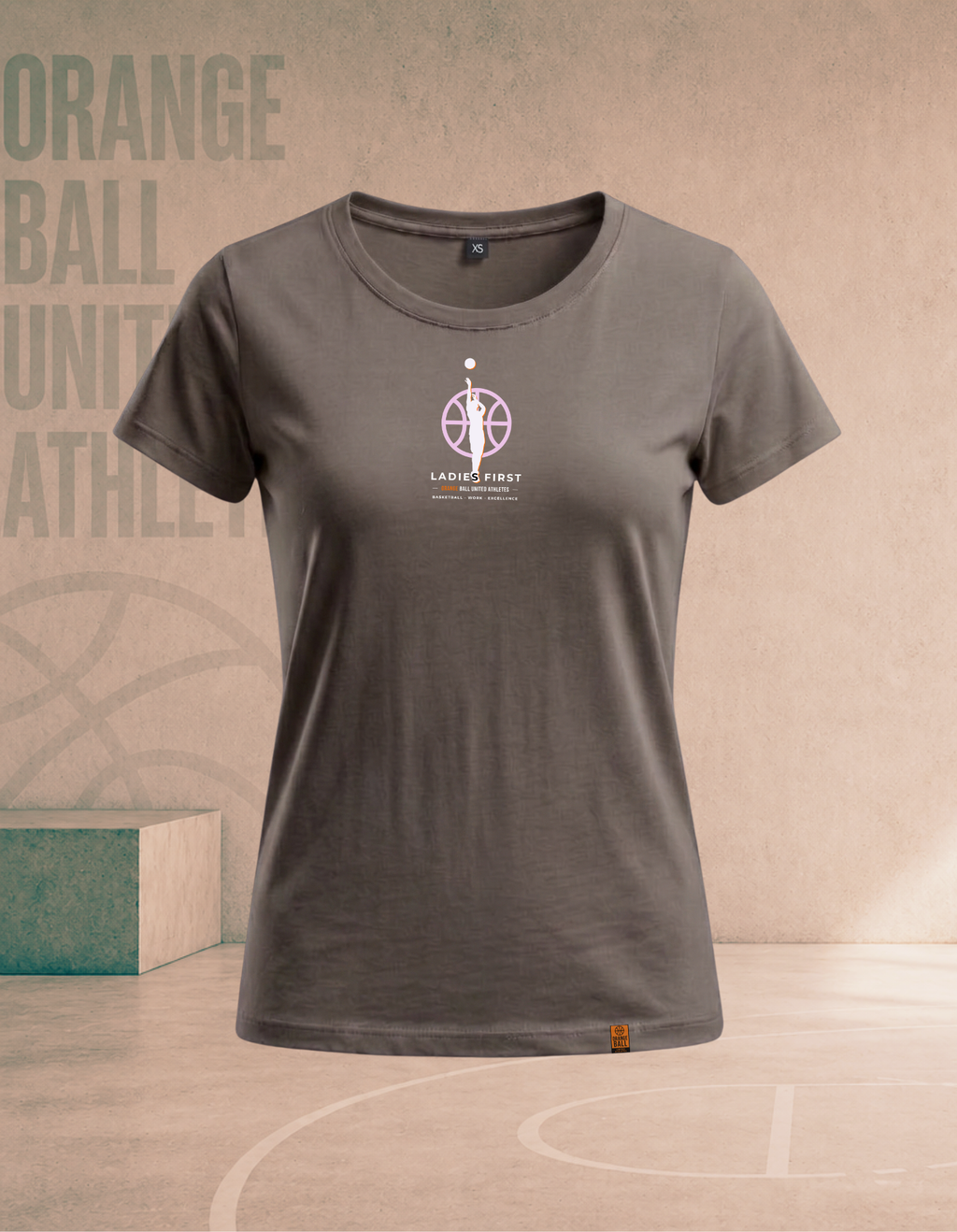 Women’s Basketball T-Shirt | LadiesFirst v.3 | Sorona® Blend