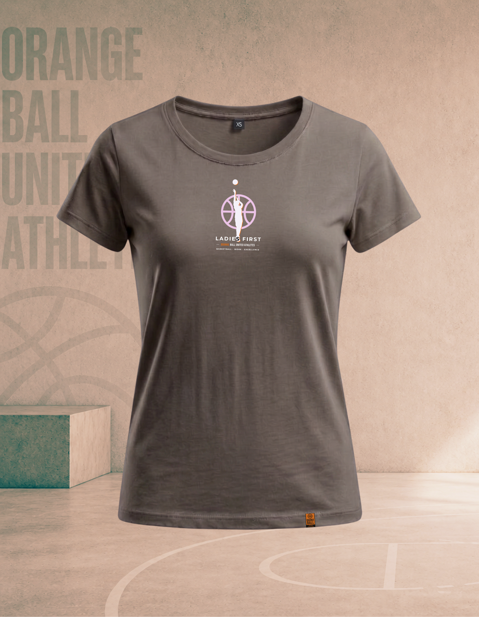 Women’s Basketball T-Shirt | LadiesFirst v.3 | Sorona® Blend