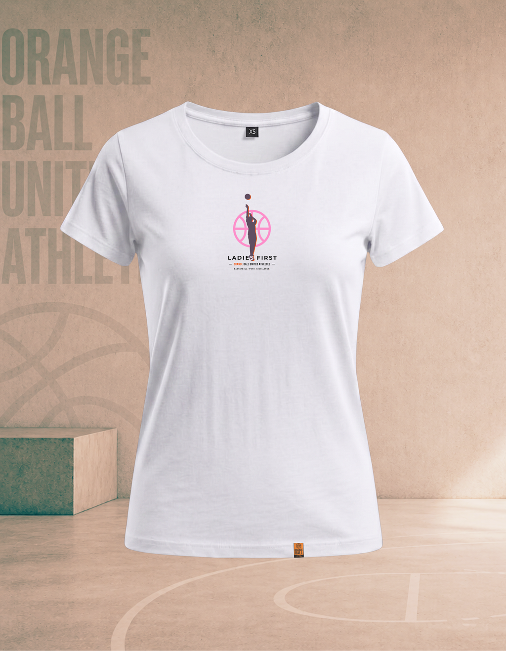 Women’s Basketball T-Shirt | LadiesFirst v.3 | Sorona® Blend