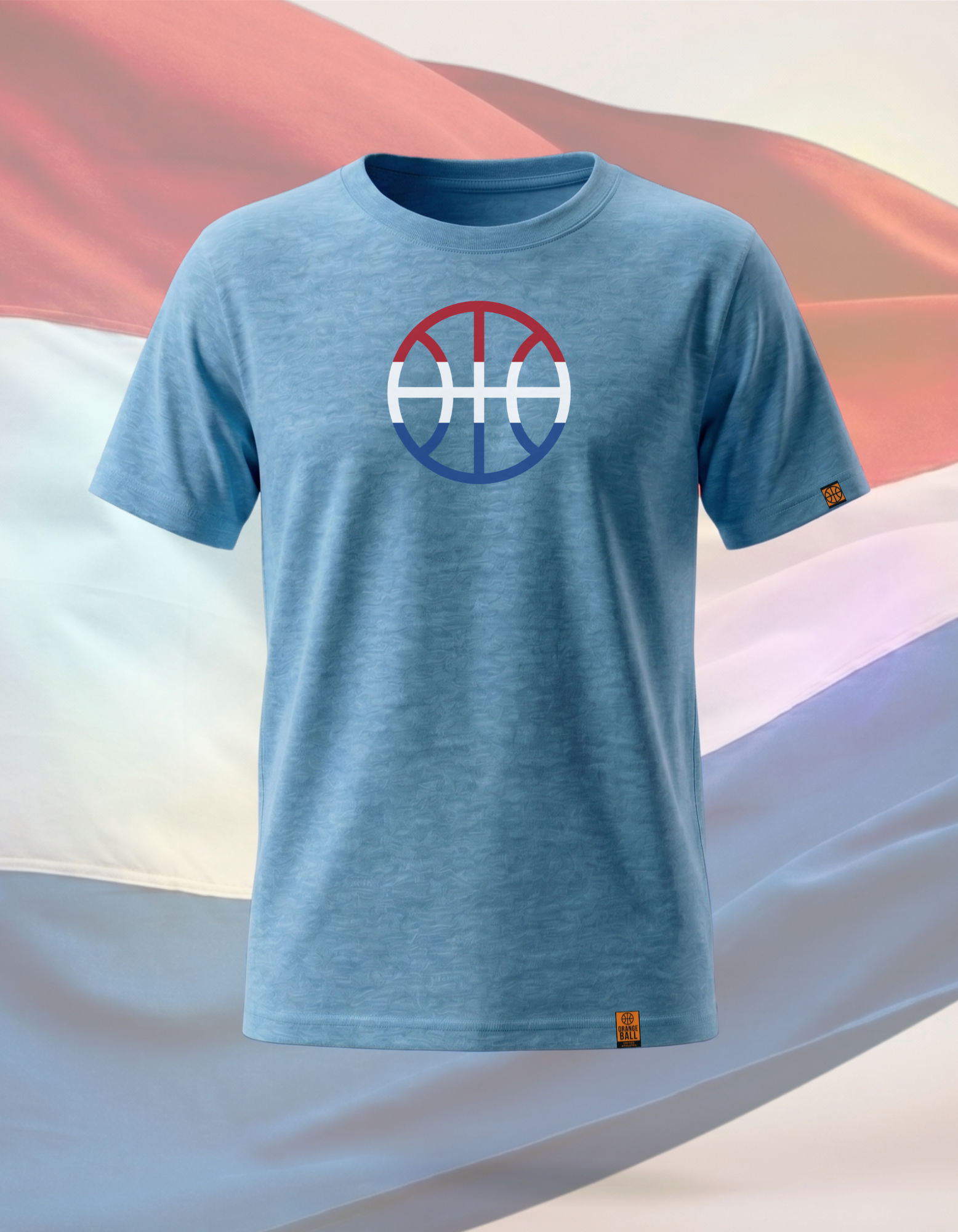 Kids Basketball T-Shirt | Flag NL