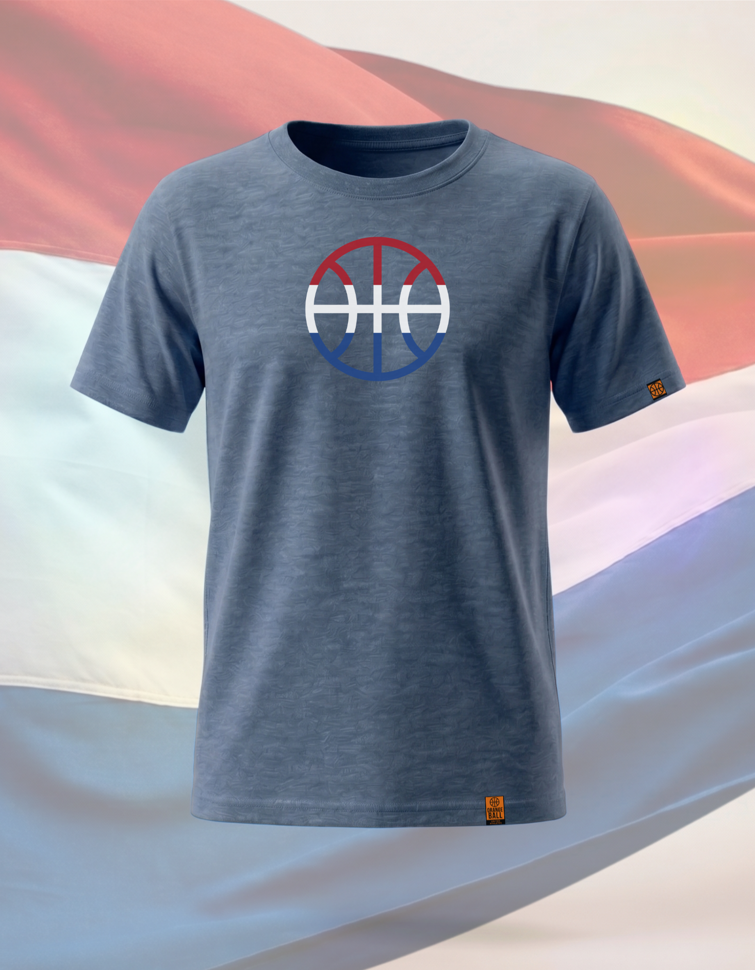 Kids Basketball T-Shirt | Flag NL