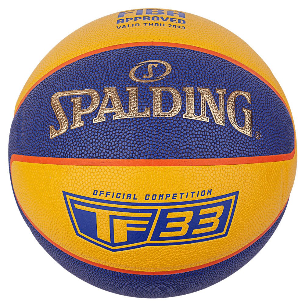 Spalding TF-33 Gold Composite Indoor/Outdoor Basketball