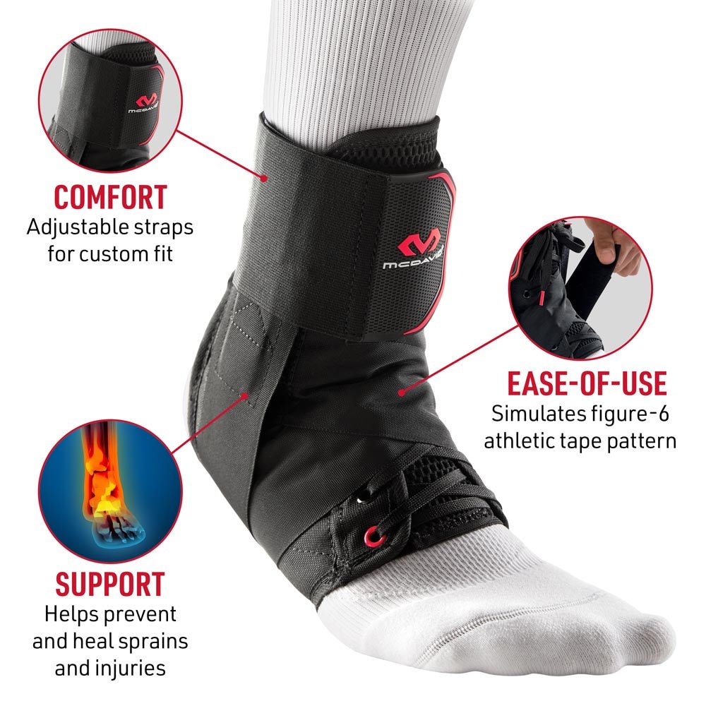 Ankle Brace McDavid Lace-Up With Straps