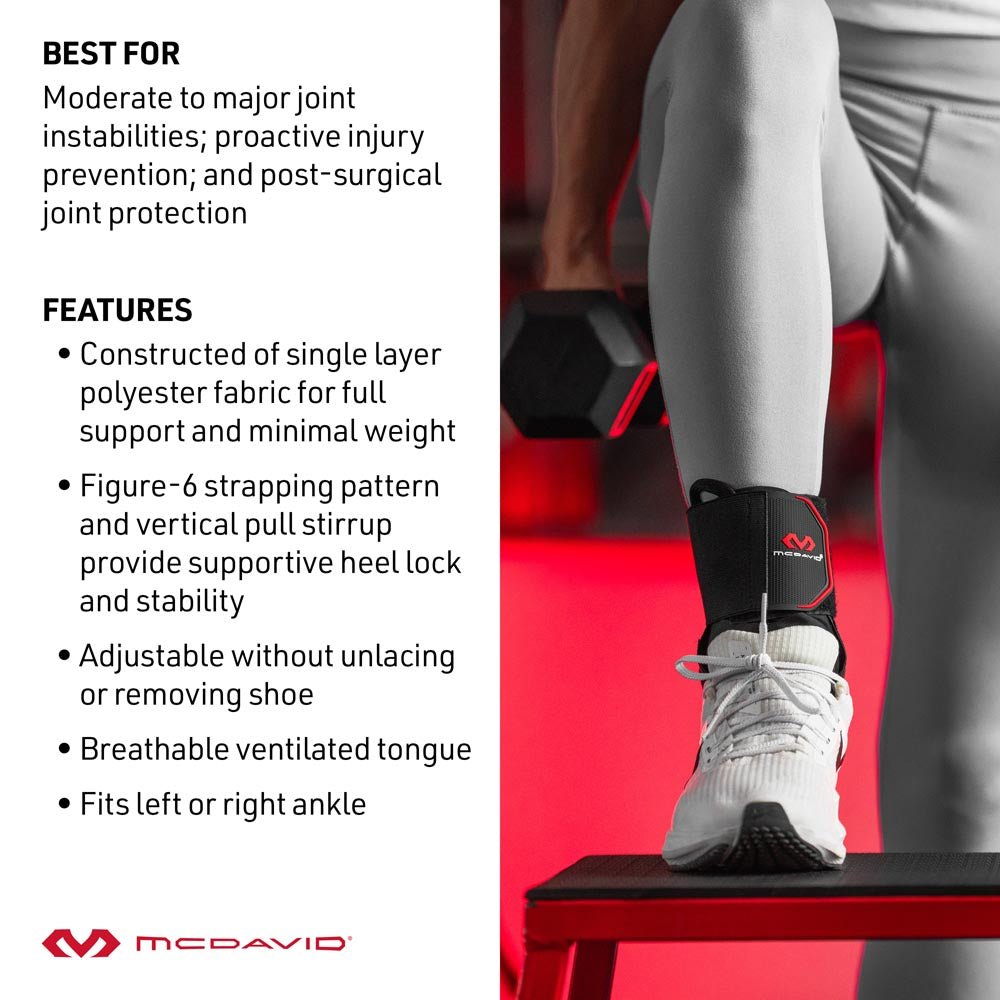 Ankle Brace McDavid Lace-Up With Straps