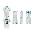 Youth Basketball Teamwear Set | Game Uniform + Warm-Up Shirt | ClubLine